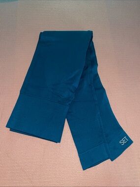 SET ACTIVE Teal Bodysculpt Leggings